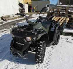 ATV Arbeits Quad Trucky 220 inkl. AHK und vielem Zubehör