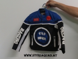 Styriaquad Kinder Motorrad / Quad Jacke in Blau
