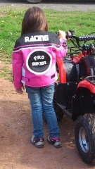 Styriaquad Kinder Motorrad / Quad Jacke in Pink