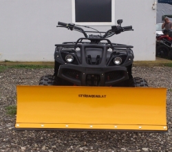 Hummer 200cc inkl. Seilwinde und Volcan-Marken-Schneeschild