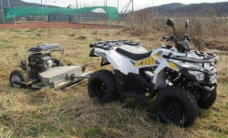 Setangebot Hunter Offroad ATV inkl Mähwerk und Straßenzulassung