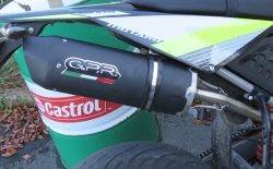 Sportauspuff GPR für Fantic Enduro oder Super Moto Euro4
